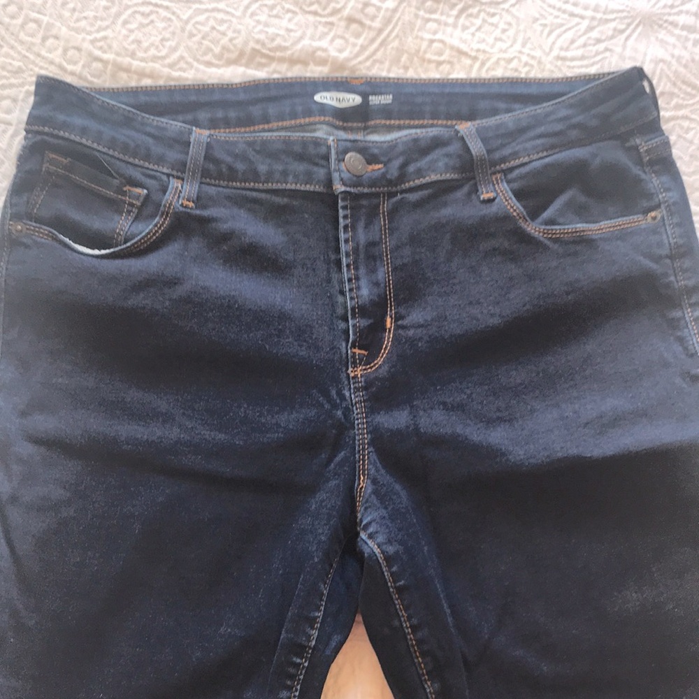 Old navy rockstar super skinny 14 long